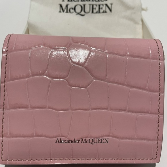 Alexander McQueen Blush Pink Wallet (Retail $1525) - Picture 5 of 7